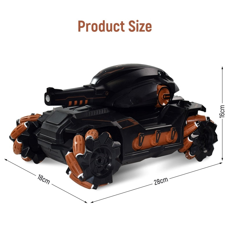 RC Car Toy 4WD Water Bomb Tank
