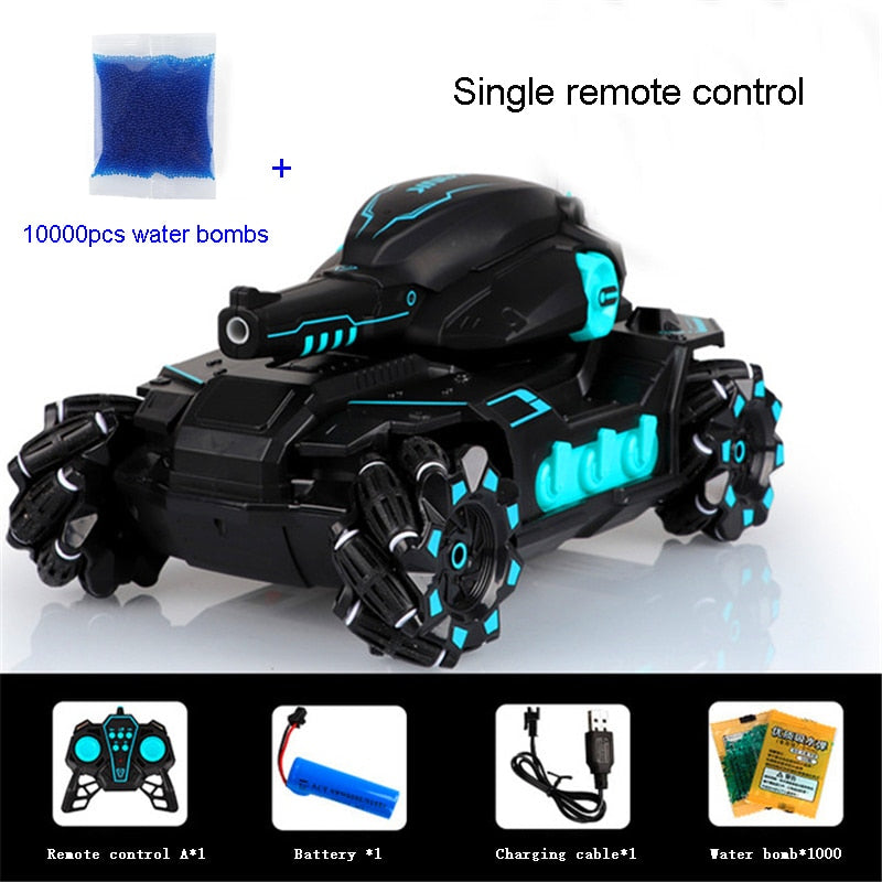 RC Car Toy 4WD Water Bomb Tank