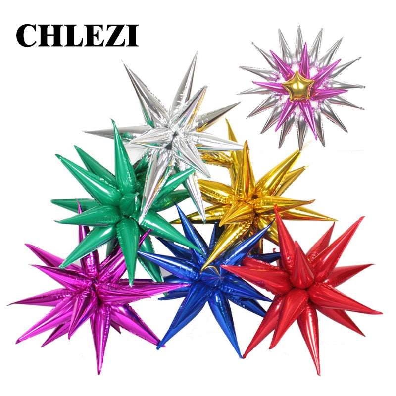 12pcs Explosion Star Balloons