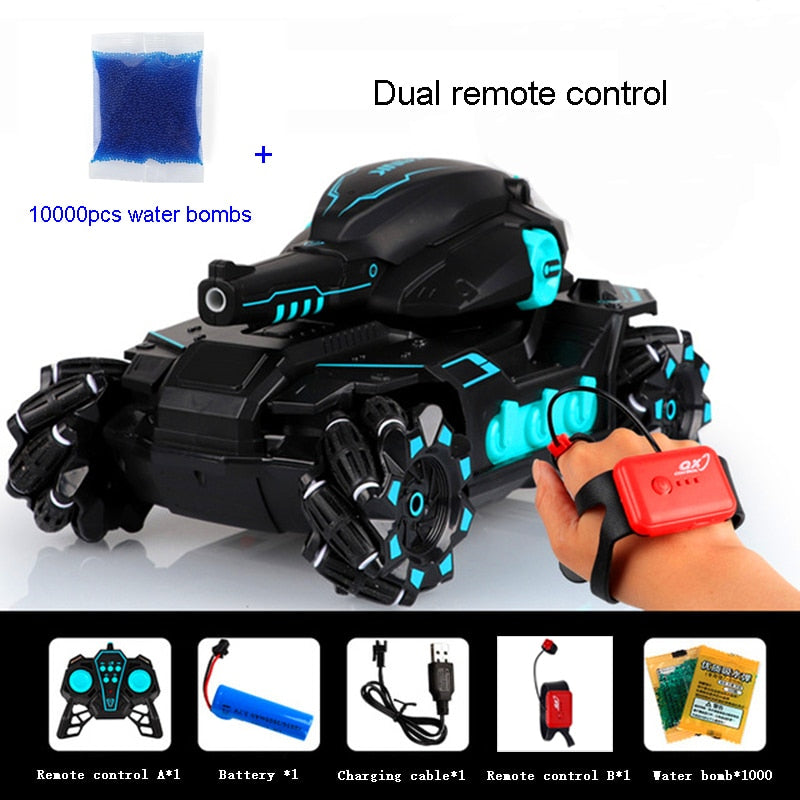 RC Car Toy 4WD Water Bomb Tank