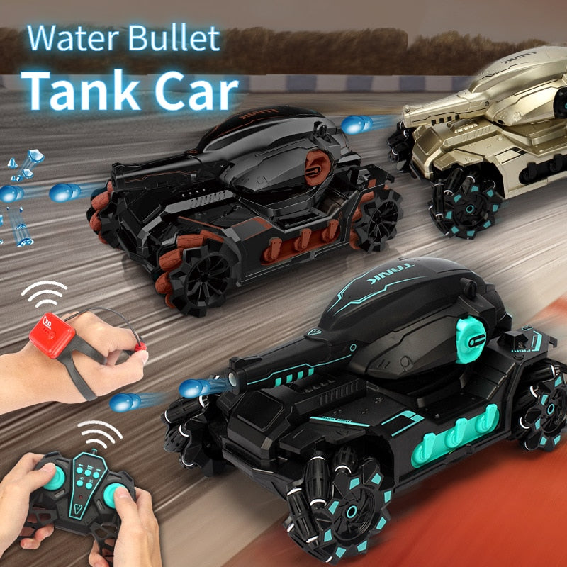 RC Car Toy 4WD Water Bomb Tank