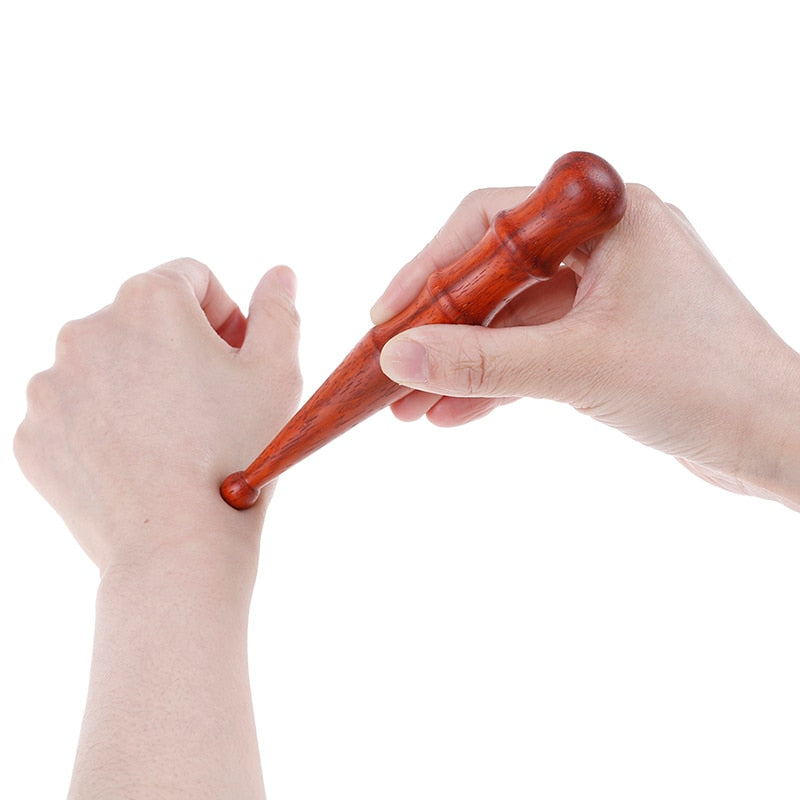 Long Wooden Spa Muscle Roller Stick