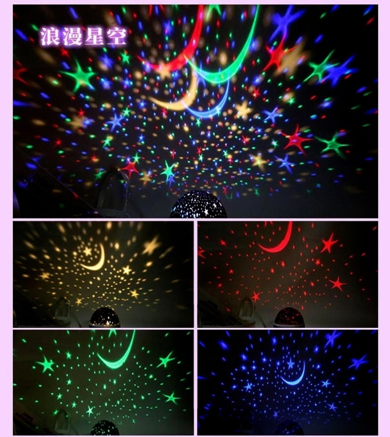 Star Projector Lamp LED Night Light