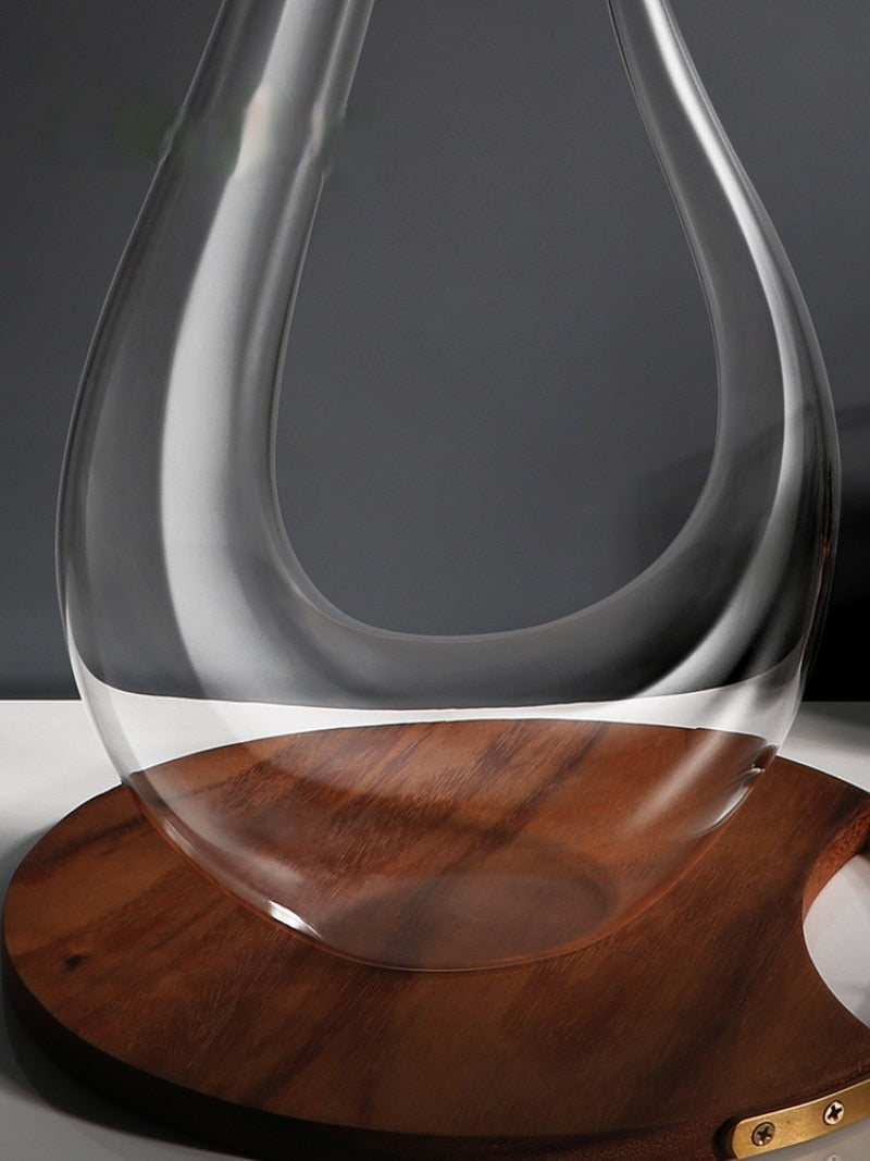 1500ML Big Decanter Handmade Crystal Red Wine Bottle
