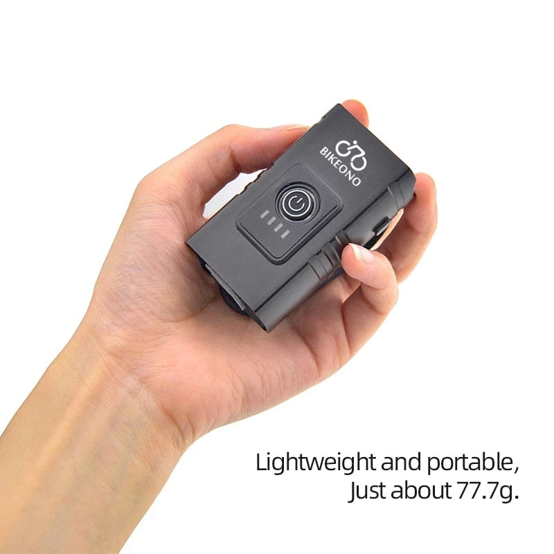 1000LM Bike Mount Light Headlight T6 LED USB Rechargeable
