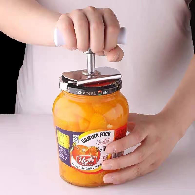 Electric Can Opener Automatic Bottle Opener Handheld Jar Tin Opener One Touch Jar Opener Kitchen Gadgets
