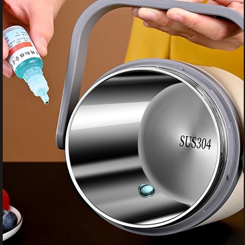 USB Electric Heating Stainless Steel Lunch Box