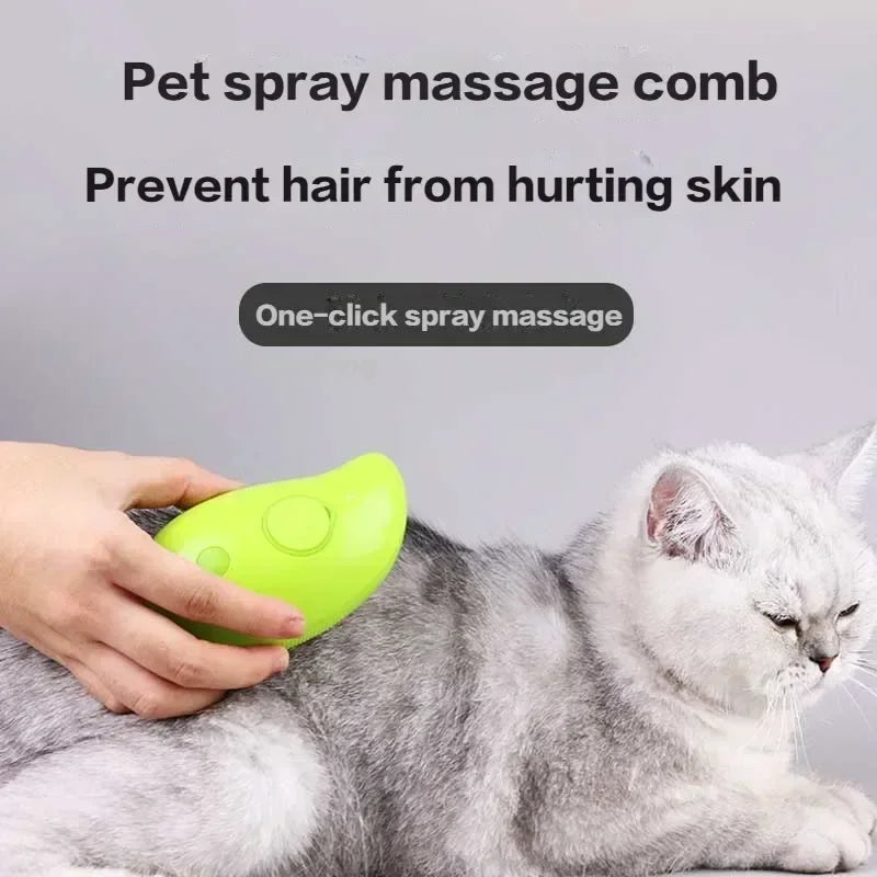 Steam Brush For Cats & Dogs