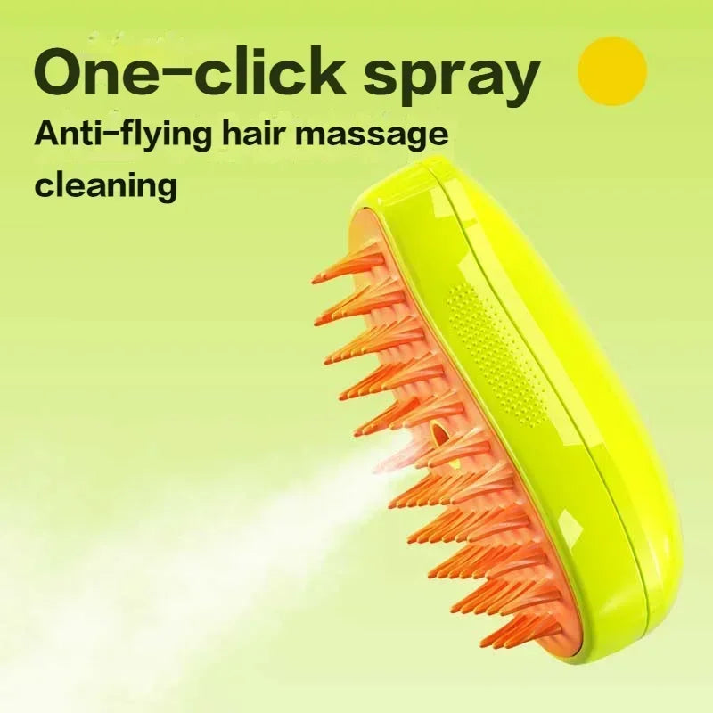 Steam Brush For Cats & Dogs