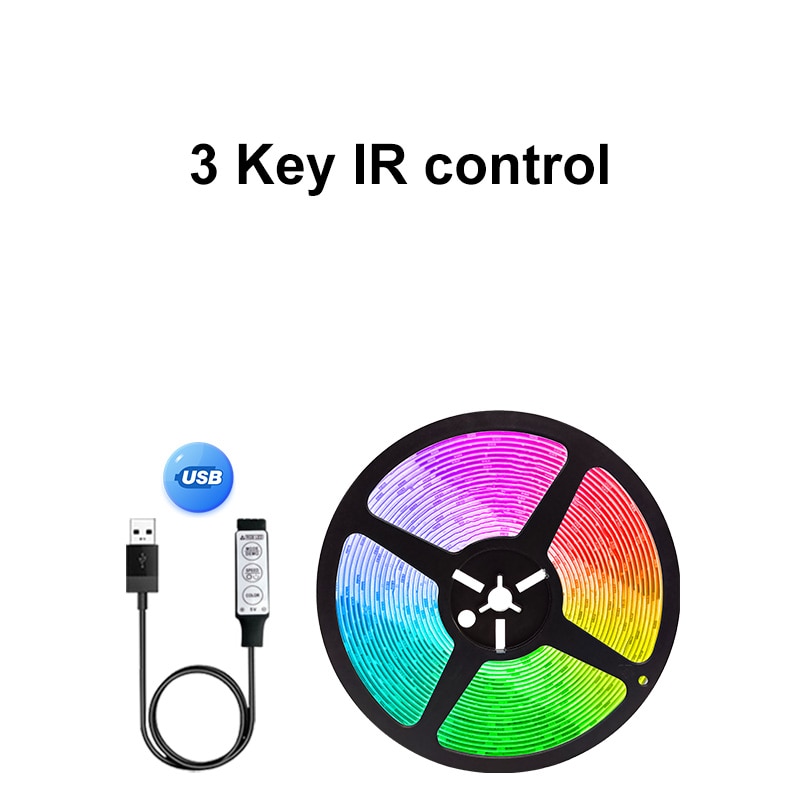 USB LED Flexible Strip Light Bluetooth RGB 5V