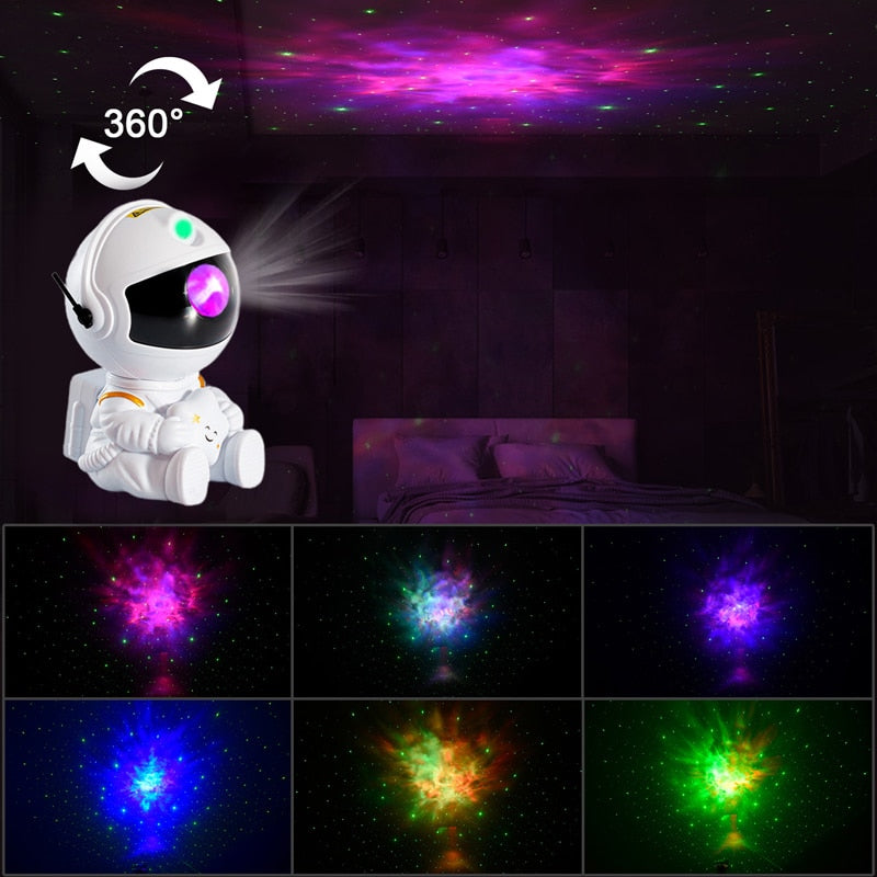 Astronaut Starry Sky Galaxy Projector