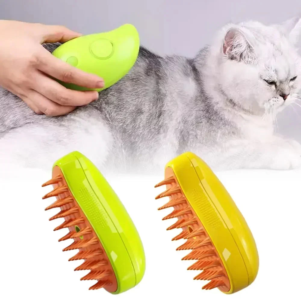 Steam Brush For Cats & Dogs