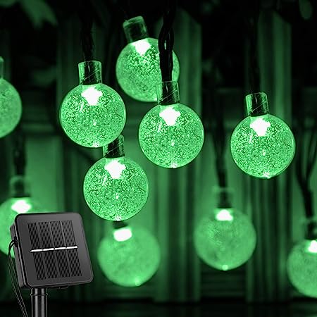 LED Solar Globe String Lights