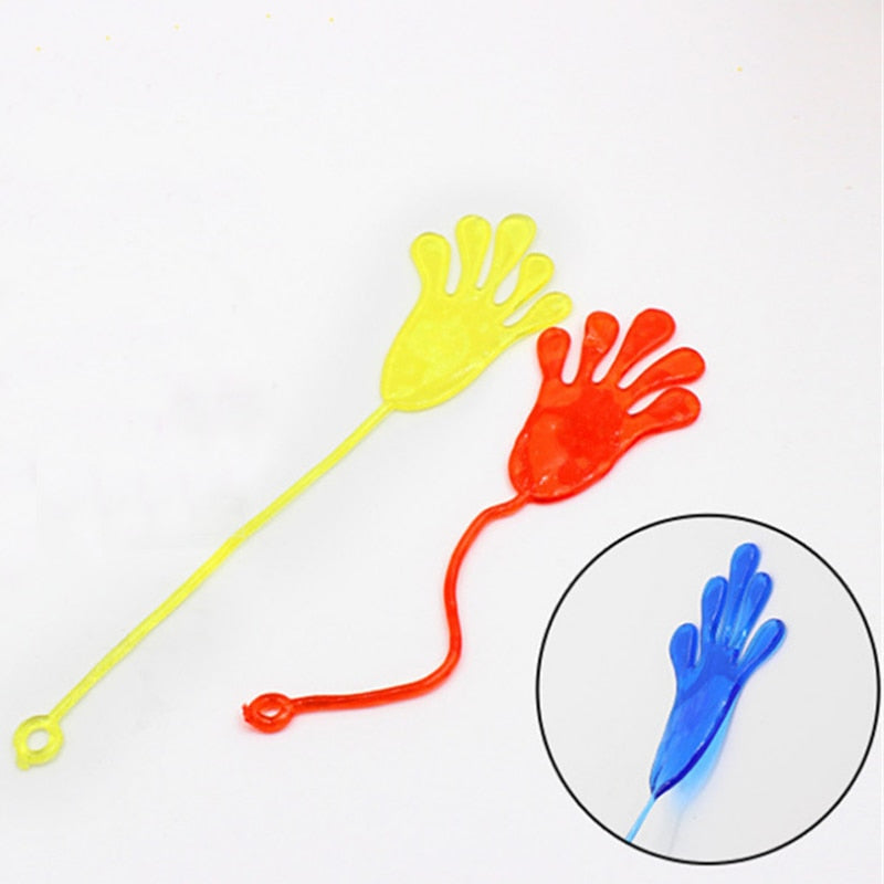 10Pcs Elastically Stretchable Sticky Hands