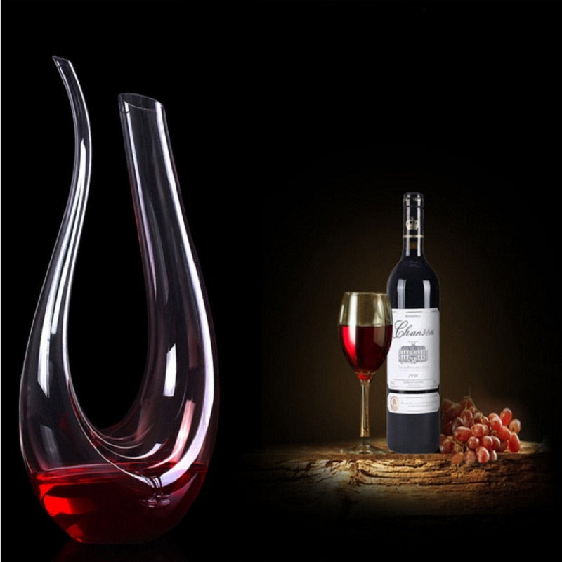 1500ML Big Decanter Handmade Crystal Red Wine Bottle