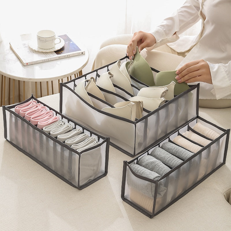 Underwear Drawer Organizer Foldable Storage Box