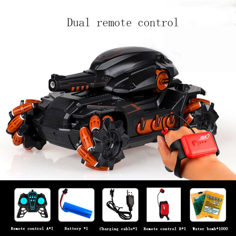 RC Car Toy 4WD Water Bomb Tank