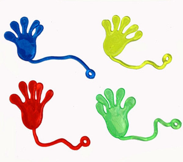 10Pcs Elastically Stretchable Sticky Hands