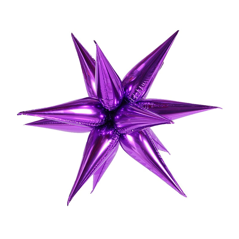 12pcs Explosion Star Balloons