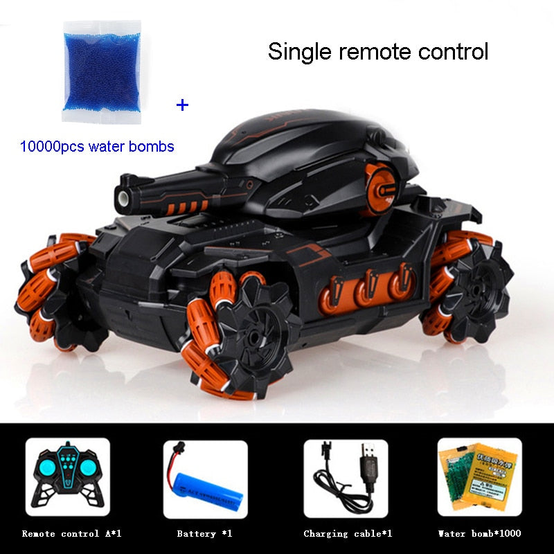 RC Car Toy 4WD Water Bomb Tank