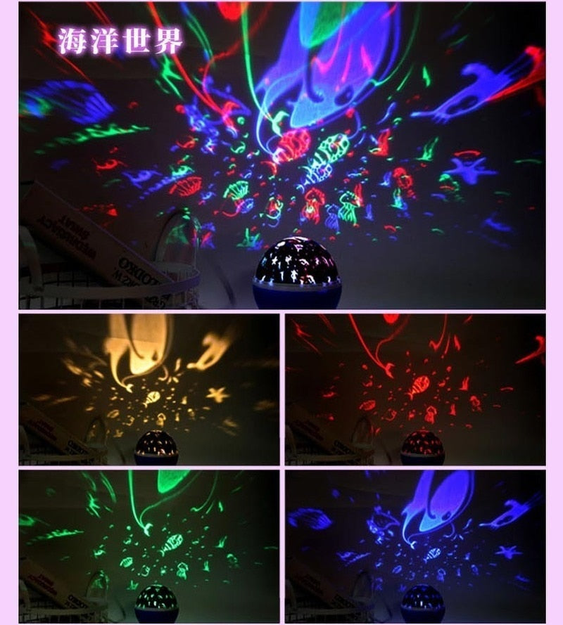 Star Projector Lamp LED Night Light