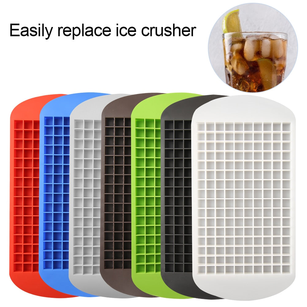 160 Grid Mini Ice Cubes Silicone Ice Tray
