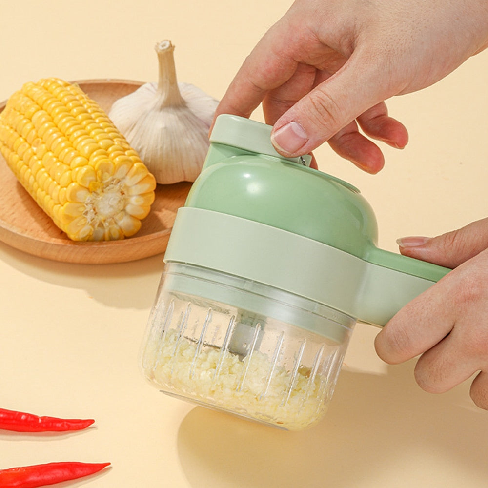 4In1 Multifunctional Electric Vegetable Cutter
