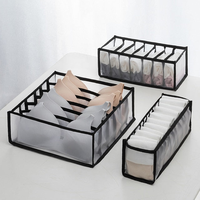 Underwear Drawer Organizer Foldable Storage Box