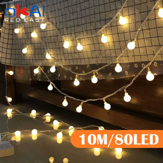 LED Ball String Lights