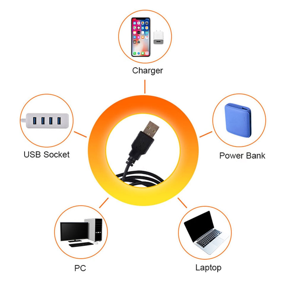 USB Sunset LED Lamp