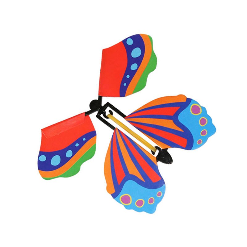 10-Pc Magic Wind Up Flying Butterfly