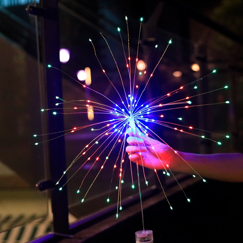 LED Fireworks Waterproof Outdoor Lights