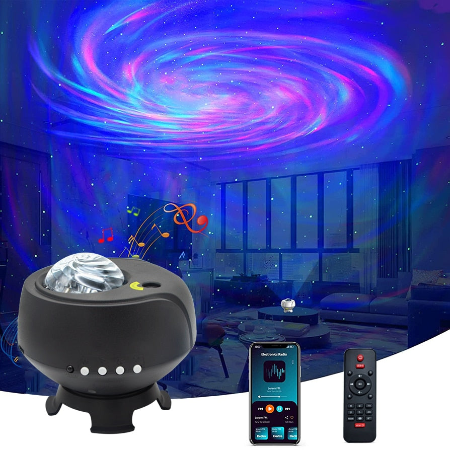 Starry Sky Projector with Bluetooth Music Speaker