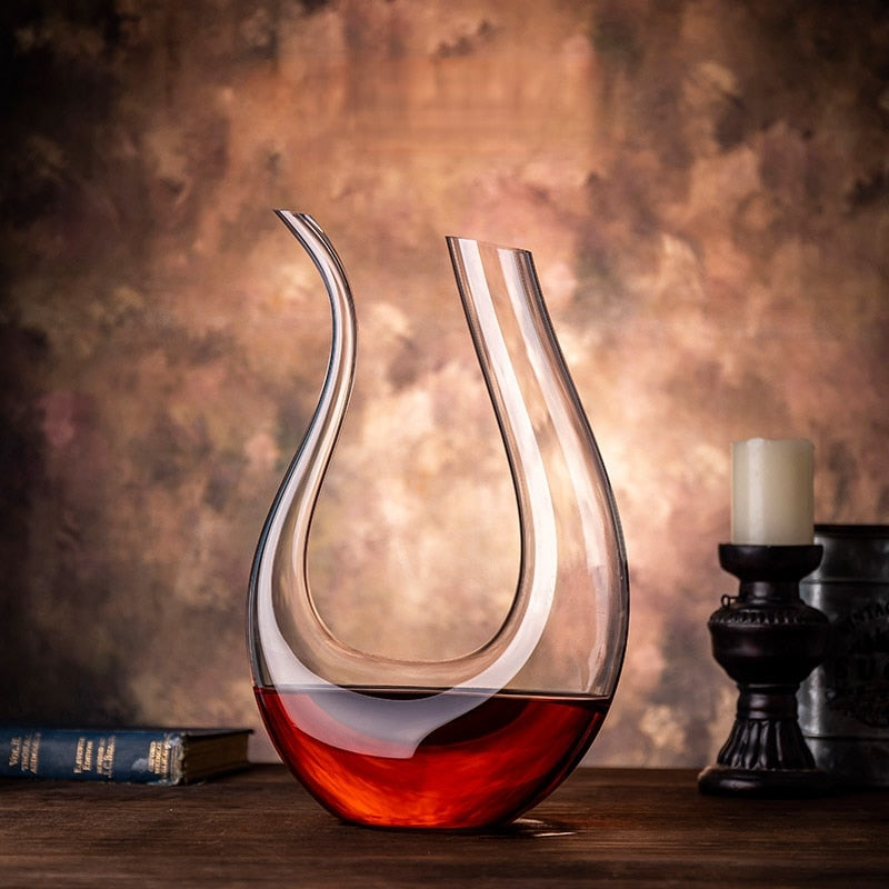 1500ML Big Decanter Handmade Crystal Red Wine Bottle