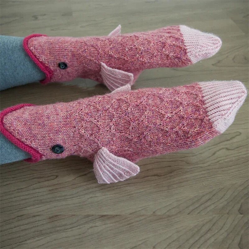 1Pair Cartoon Animal Shape Socks