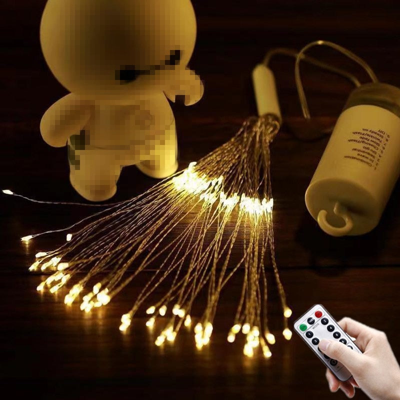 LED Fireworks Waterproof Outdoor Lights