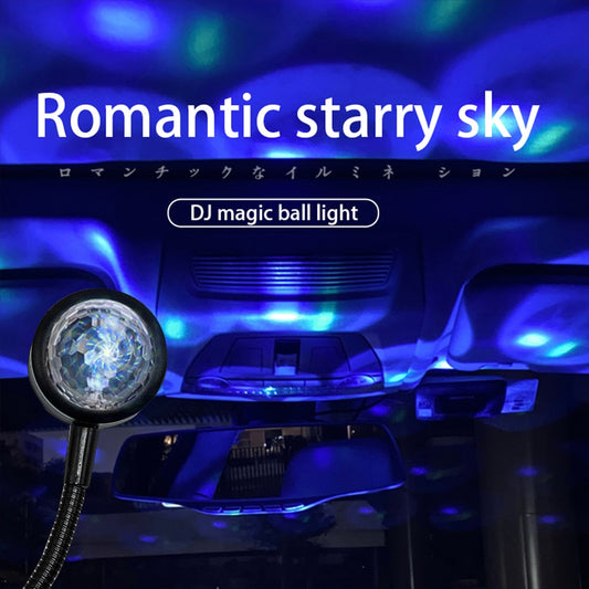 Mini USB Party Colorful Magic Ball Light