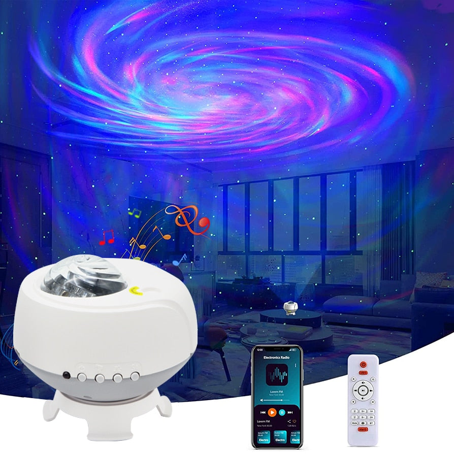 Starry Sky Projector with Bluetooth Music Speaker