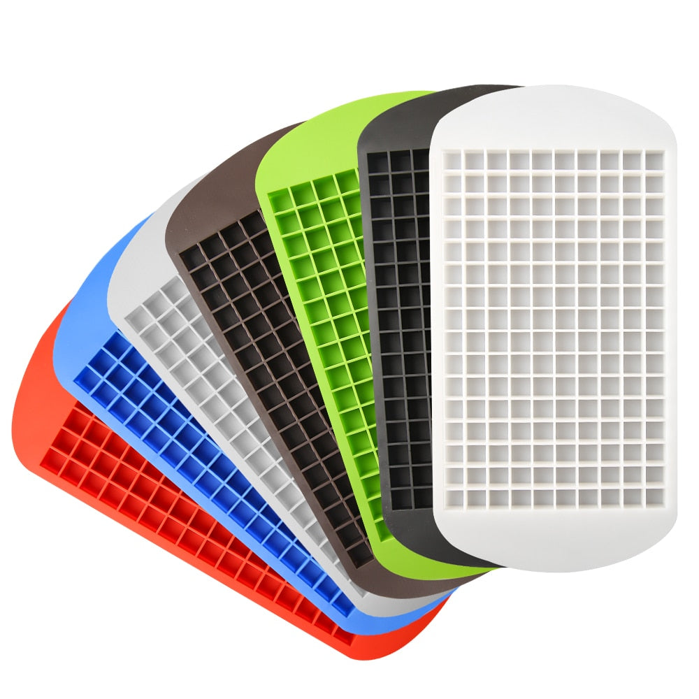 160 Grid Mini Ice Cubes Silicone Ice Tray