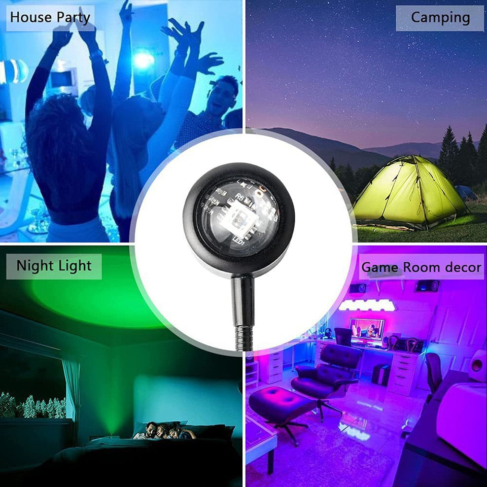 USB Sunset LED Lamp