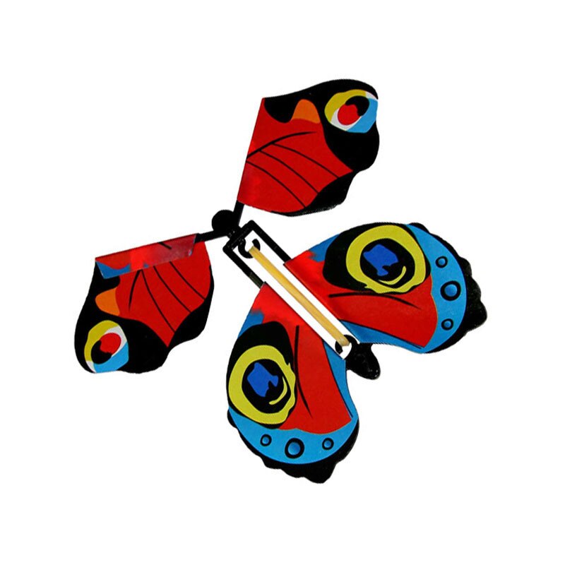 10-Pc Magic Wind Up Flying Butterfly