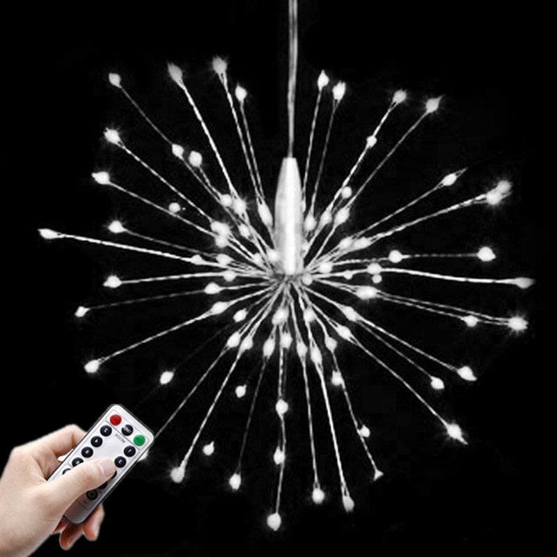 LED Fireworks Waterproof Outdoor Lights