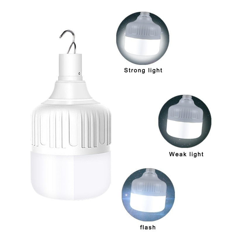180W Portable Tent Lamp Battery Lantern