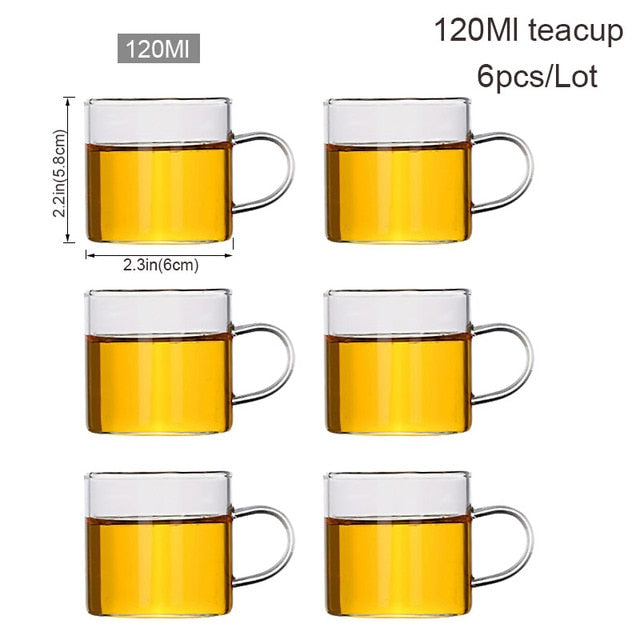 Full Automatic Deer Teapot Glass Tea Set