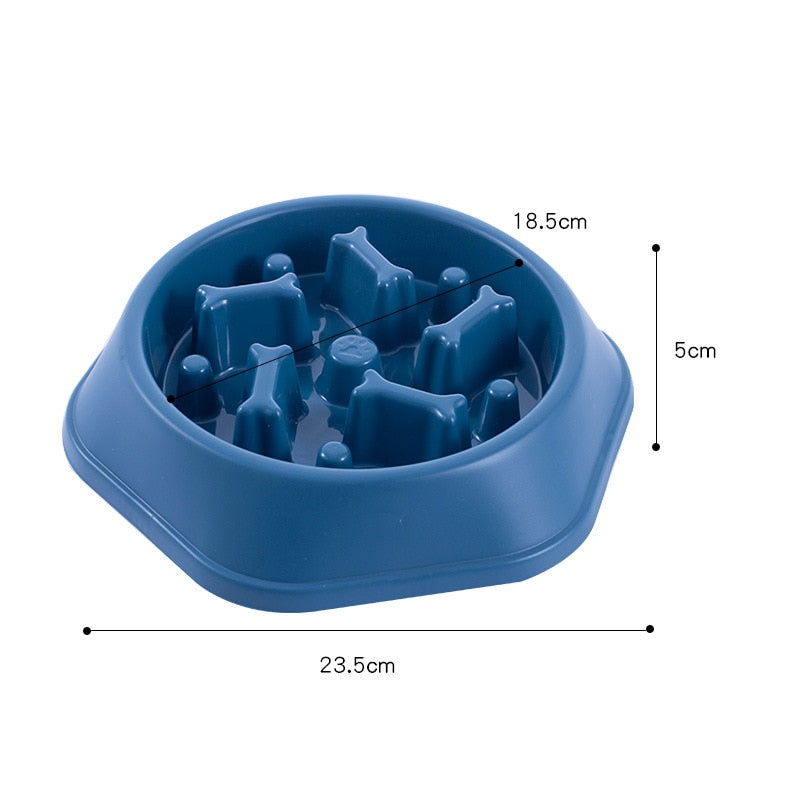 Pet Dog Slow Feeder Bowl