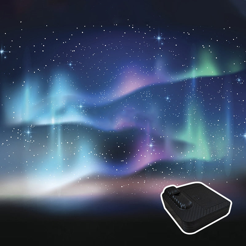 Aurora Moon Galaxy Projector
