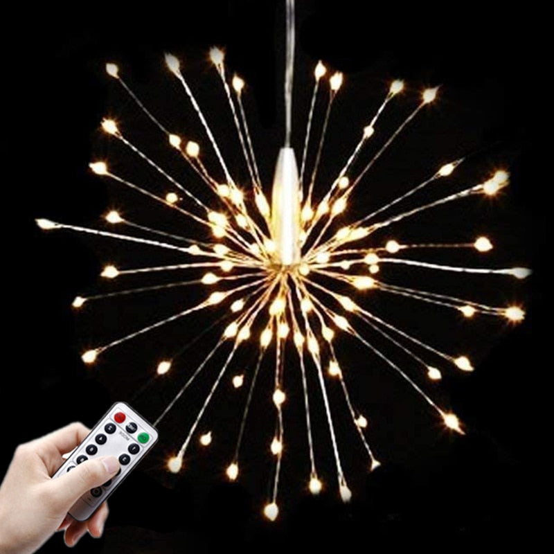 LED Fireworks Waterproof Outdoor Lights