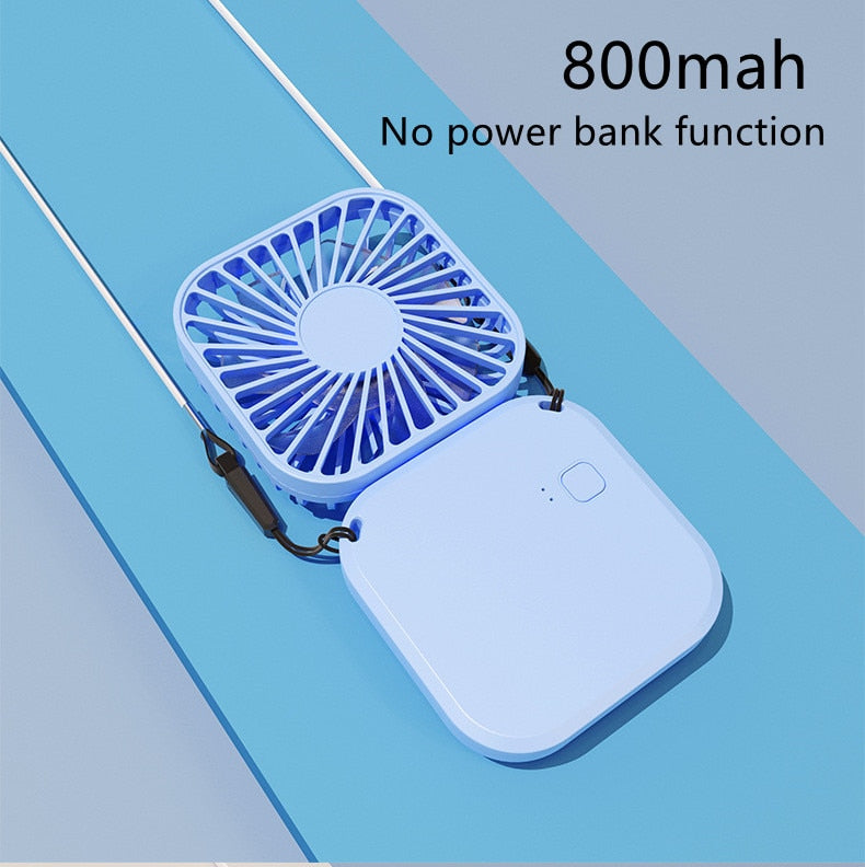 Hanging Mini Portable Neck Fan
