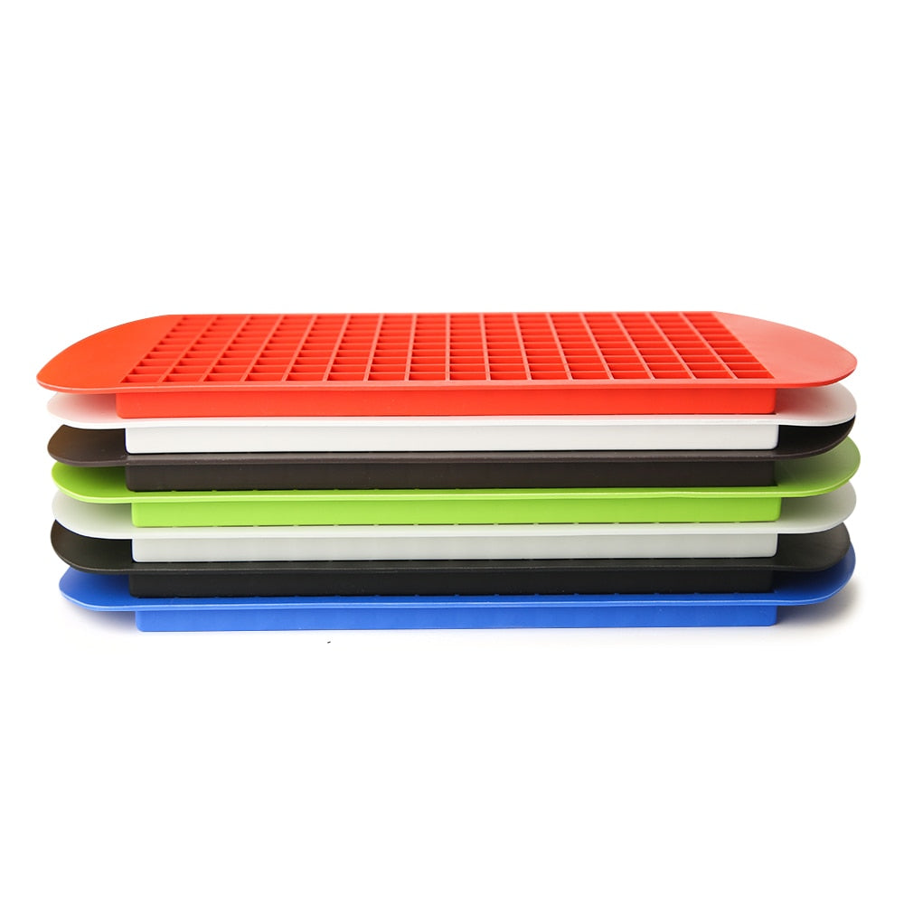 160 Grid Mini Ice Cubes Silicone Ice Tray