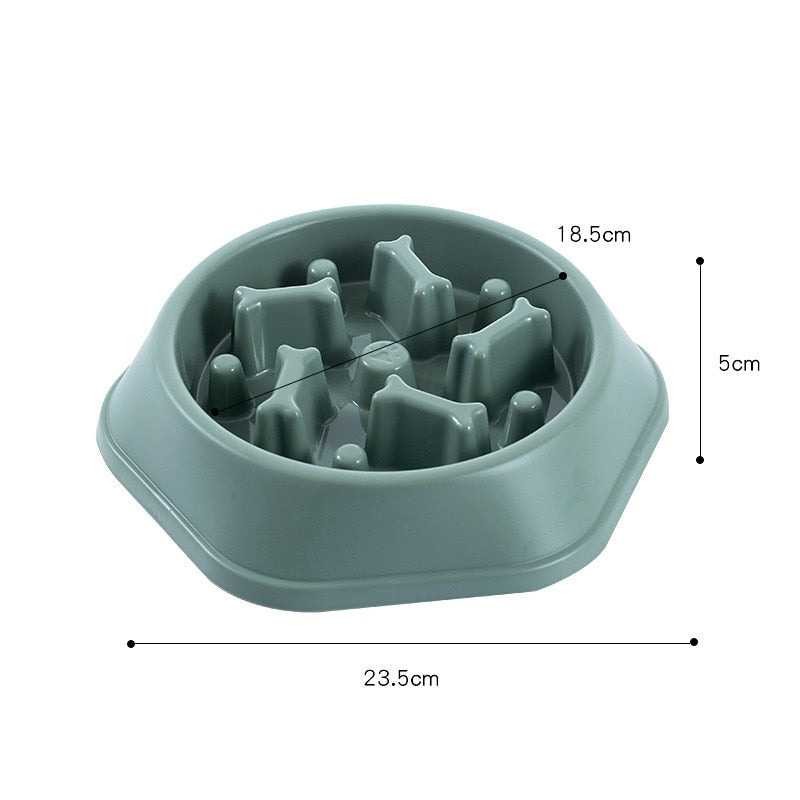 Pet Dog Slow Feeder Bowl
